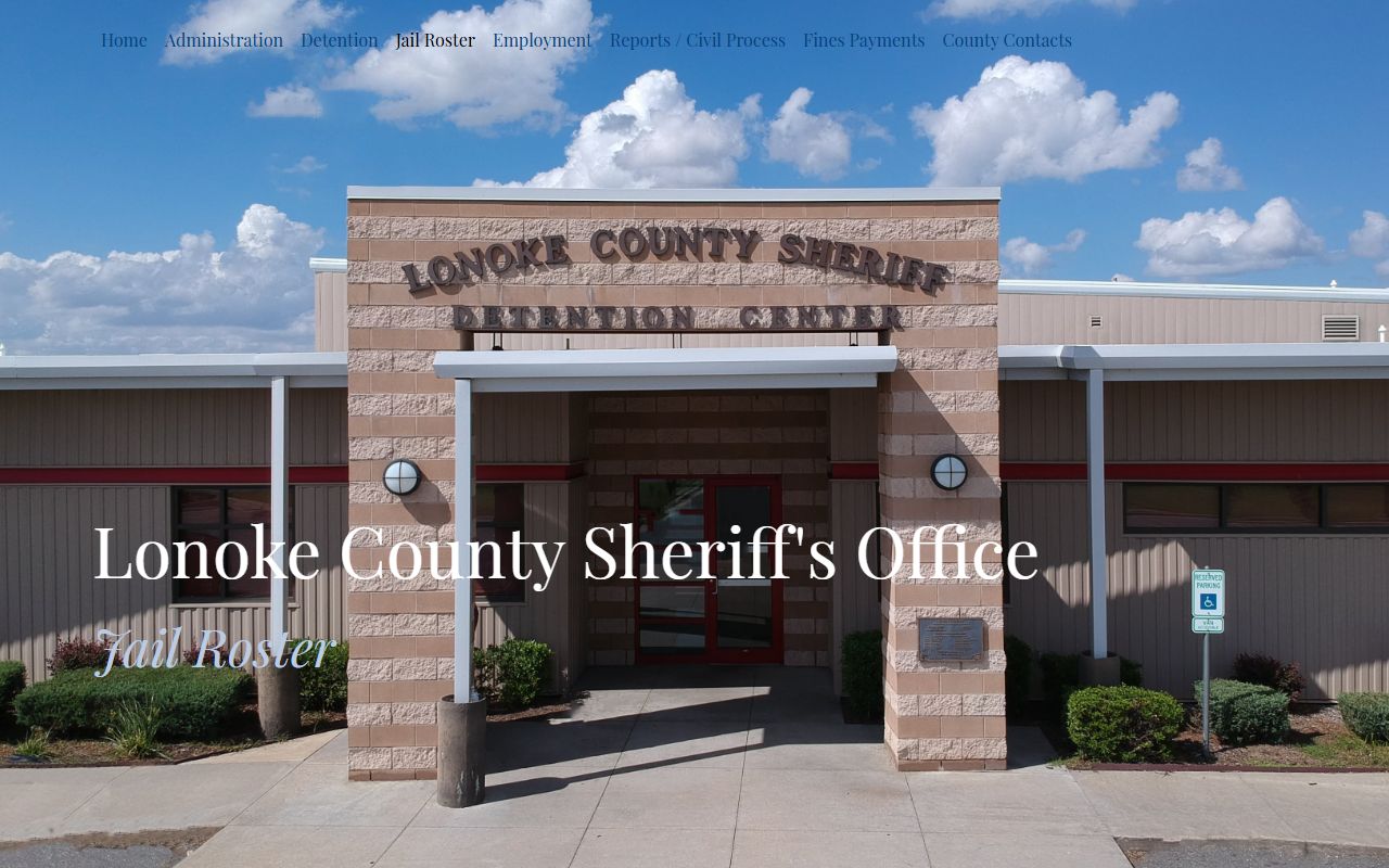 Lonoke County Sheriff Jail Log with Lonoke County Jail Roster view